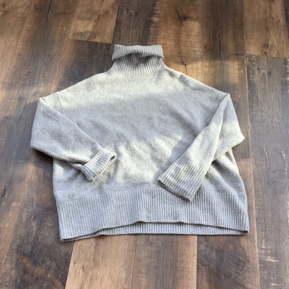& other stories cozy turtleneck